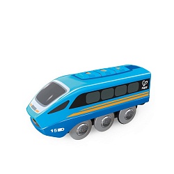 Поезд на батарейках с дистанционным управлением (Hape, E3726_HP) - миниатюра